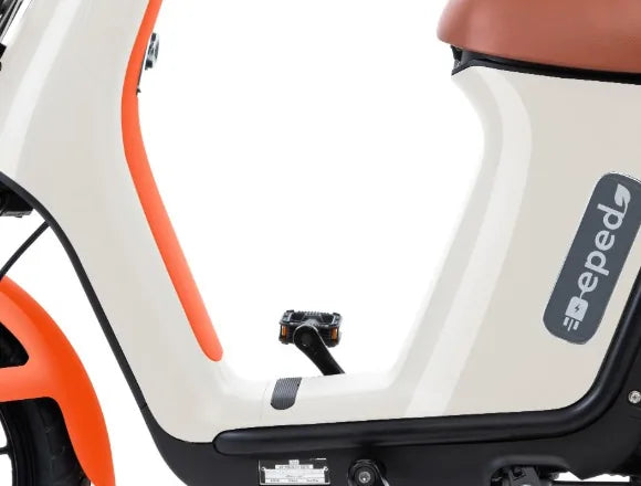 The Swift's low step-through frame